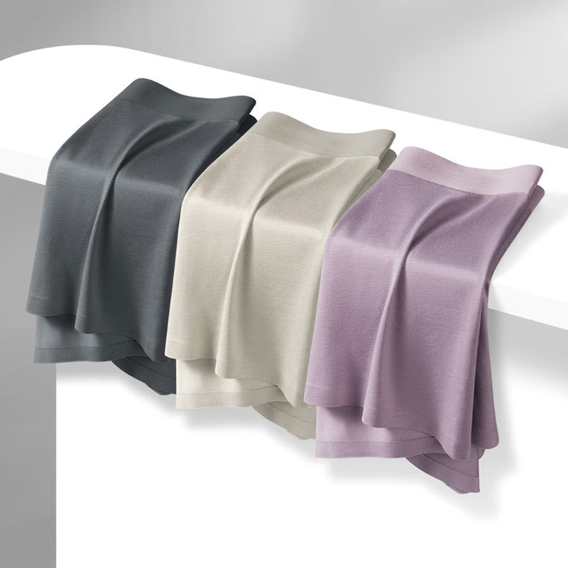 Bamboo Fiber Trunk - 4 ชิ้น/ชุด กางเกงในชายทรงบ็อกเซอร์ ใยไผ่ ใส่สบาย ระบายอากาศได้ดี