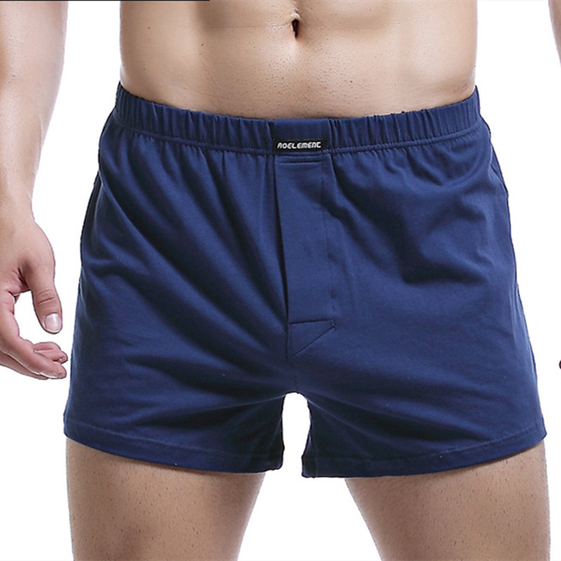 Boxer Brief Pack Cotton - Casual Men's Boxers Cotton Mens ชุดชั้นในกางเกงทอ
