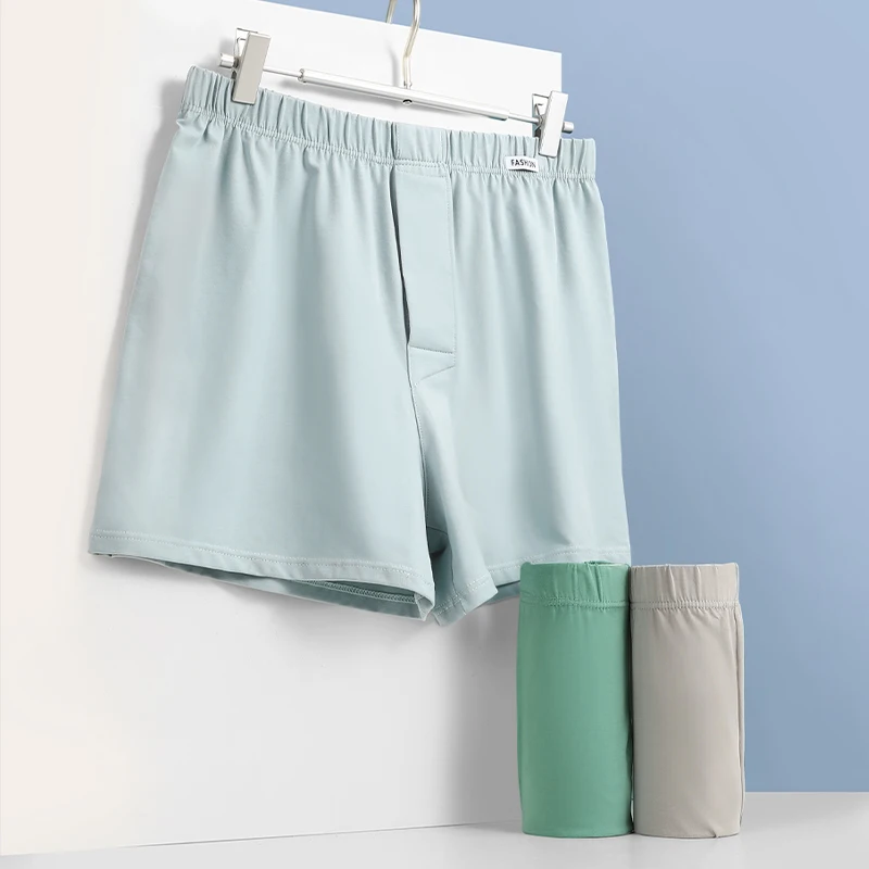 กางเกงบ็อกเซอร์ชาย กางเกงนอนขา - Boxer Brief Pack Cotton บทวิจารณ์และราคา