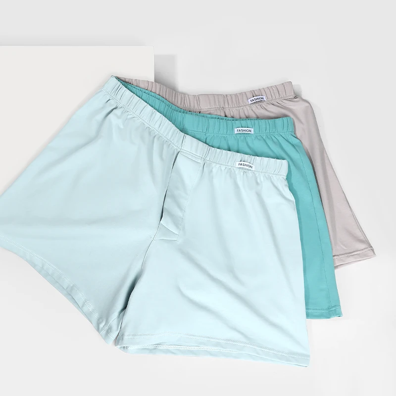 กางเกงบ็อกเซอร์ชาย กางเกงนอนขา - Boxer Brief Pack Cotton บทวิจารณ์และราคา