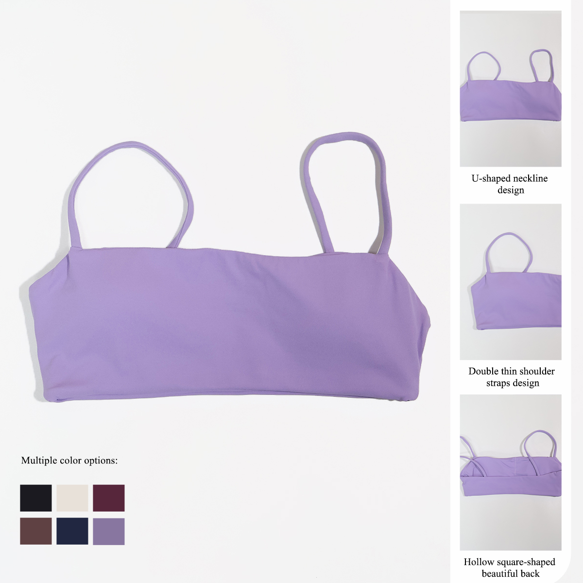 Ctenkevet บราโยคะแห้งเร็วรุ่นใ - Quick Dry Underwear บทวิจารณ์และราคา
